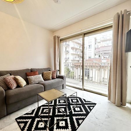 Aparthotel Riviera - Nice Carre D'Or - Large Studio Ac Terrasse - Tres Calme - Balcon Berlioz 2 ภายนอก รูปภาพ